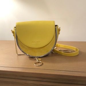 See By Chloe Mustard Yellow Mara handbag